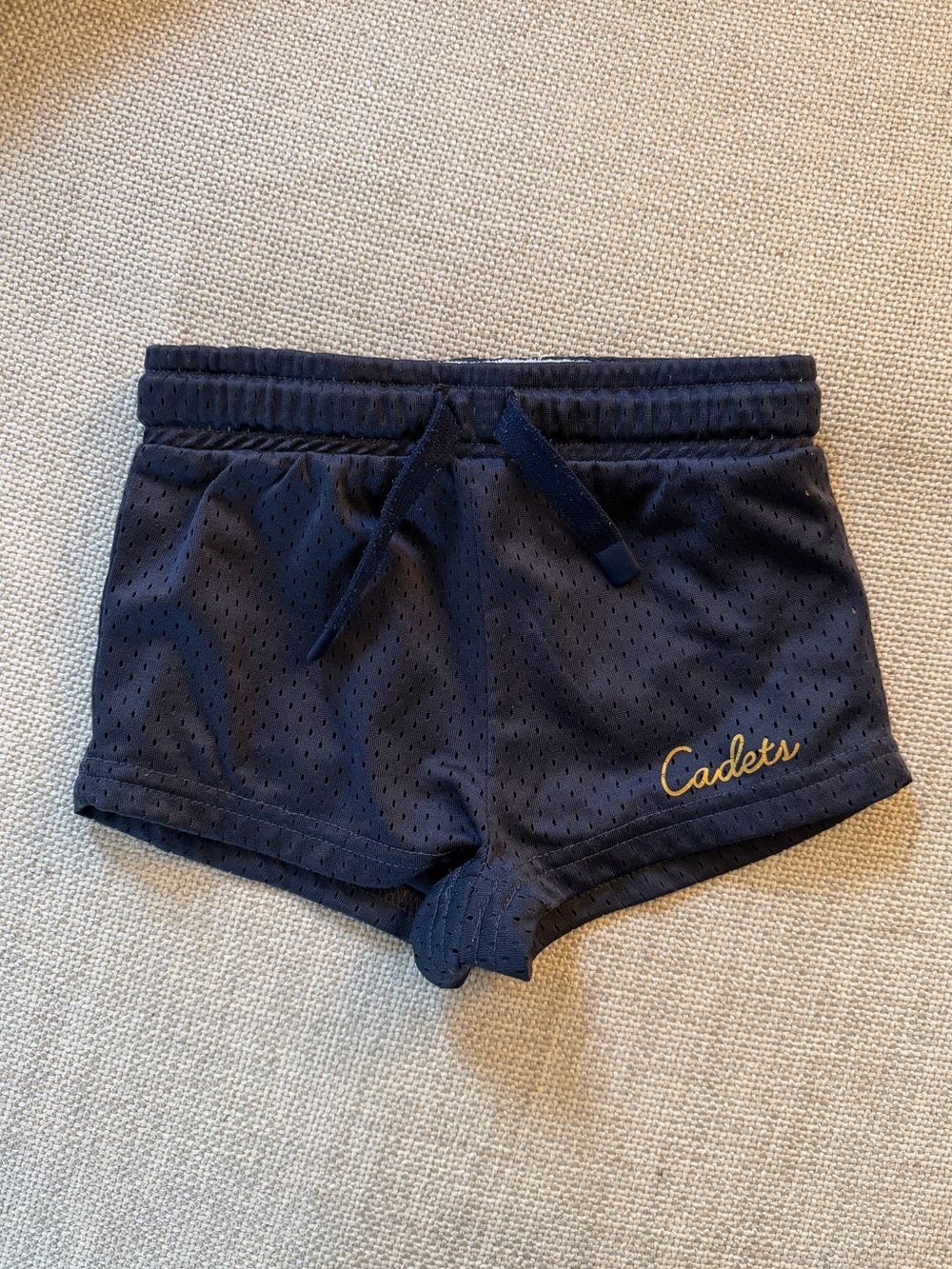 Cadets Check Out Mesh Shorts in Navy SZ 2/3
